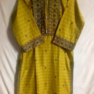 Cotton 2pcs Embroided Stitched